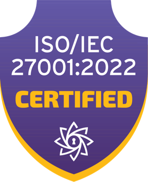 ISO/IEC 27001:2022 certified, by Prescient Security
